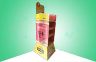 Sağlam POP Karton Ekran 4 Raf, Ekmek Gıdalarını Teşvik Etmek İçin Biyobozunur Malzeme
